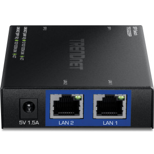 TRENDnet TFC-G22SFP 4-Port Unmanaged Gigabit Ethernet Switch, 2 Gigabit SFP ports for multi/single-mode modules